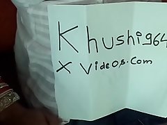 Khushi enjoying
