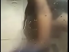 indian girl in shower