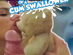 Trailer#3 Legal age teenager received Huge Cum Load on her Face while Holding her TeddyBear