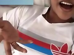 Tamil cute girlfriend showing boobs