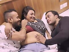Indian bbw Mousi Has Trine Making love About Toyboy