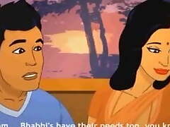 Savita Bhabhi, Indian Cartoon Setting up love