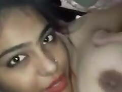Desi young girl making sexy bare-ass flick for boyfriend