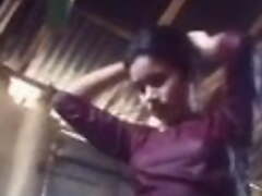 BANGLADESHI Gorgeous CUTE VILLAGE GIRL AKHI Akin to HERSELF