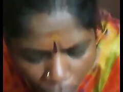 Tamil aunty engulfing deeply