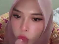 Tudung Comel hisap ( Hijab Cute Blowjob )