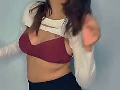 Sexy Indian Dance in Brassiere