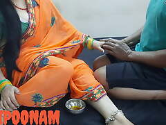 Desi Poonam screwed hard by brother in law
