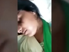 Indian desi maid outdoor kissing