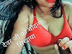 Hot desi cock in between hot Indian red lips regarding closeup with the addition of Hindi dirtytalk