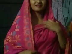 Indian Bhabhi has sex with stepfather showing boobs