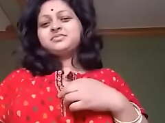 Lovely Super Horn-mad Bengali Unsatisfied Boudi Fingering