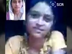 Indian Hot University Teen Girl On Video Call With Lover at reception room - Wowmoyback