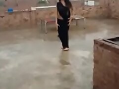 hot dance outdoor indian teen saree bird