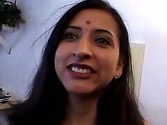 Two studs be wild about indian bitch's shaved cunt and ass in interracial threesome