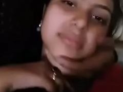 Cute Indian Lover Showing Her Girlfriend Boobs