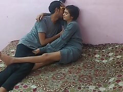 Indian Bony College Girl Suck Blowjob With Intense Orgasm Pussy Fucking