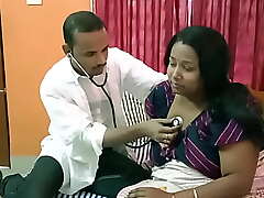 Indian mischievous distressing young doctor making out hot Bhabhi! in clear hindi audio