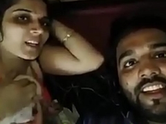 Indian husband coupled with wife hot selfie dusting