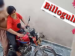 Hot Gonzo sister fucked by friend on bike hindi audio