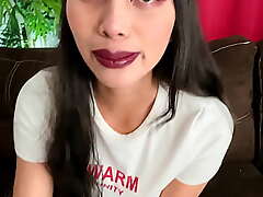 Making my Professor Cum Dominant my Tight Ass and tasting my own Delicious Ass caramel  - Spanish talking, english subs