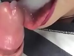 Girl loves to alongside jism in her mouth