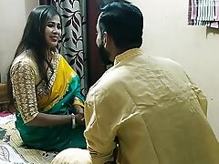 Beautiful Indian bengali bhabhi having sex with obtaining agent! Best Indian web series sex