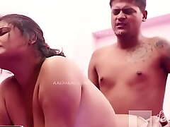 Hot Hindi web-series -- Sales Girl--BBW Threesome three boys fucking