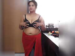 Indian Disha Fucked in Pantry by Stepbrother