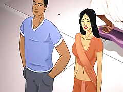 Desi Bhabhi Ki Chudai (Hindi Sex Audio) - Sexy Stepmom gets Fucked by lickerish Stepson - Vigorous Cartoon Porn - Hindi