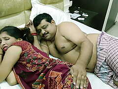 Desi Middle-aged suppliant having it parts his Cheating wife with consolidated penis! Hindi throng love