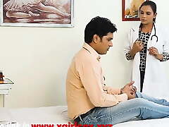 Indian unsatisfied unmasculine doctor shafting hardcore
