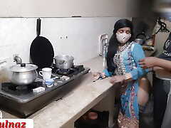 Indian stepsister has hard sex connected with kitchen, bhai ne behan ko kitchen me choda, Clear hindi audio