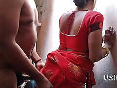 Padosan Bhabhi Ki Mast Chudai Jaldi Mai Gaand Mar De Indian Aunty Ki Standing Position Mai
