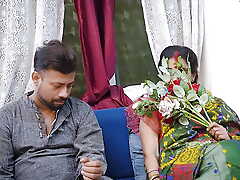 DESI NEWLY MARRIED WIFE HARDCORE FUCK WITH HER EX BF Kick the bucket MARRIAGE AT HOME Effective MOVIE ( HINDI AUDIO )