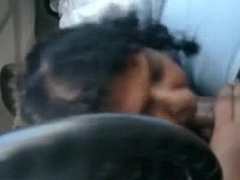 indian gf sex fellatio in car
