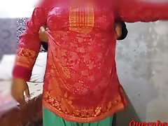 Muslim Indian Desi Down in the mouth Aunty ko Hot young boy ne chod diya, Homemade video by QueenbeautyQB