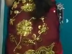 Bangladeshi bangla hot sexy legal age teenager girl cam show , boobs show