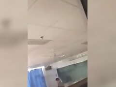 Professor fucking teen girl around the class room caught tamed