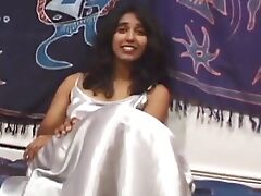 Hairy Indian girl Oasis fetishizes her super hairy body