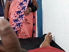 Indian Stepmom Snowy Stepson Jerking Off And Helped Him Adjacent to Spunk Quickly By Grinding And Rubbing Hawt Tamil clear audio
