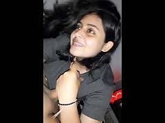 Desi bhabhi Romance adjacent to boyfrnd College girl sex video Hotel room relating to Saali, Indian has sex Paramours be useful to virgins