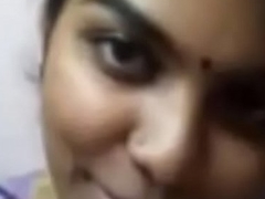 VID-20160417-PV0001-Thozhupedu (IT) Tamil 25 yrs aged unmarried beautiful, hot with the addition of crestfallen unsubtle Ms. Nithya Devi showing her boobs yon her beau Kannan via MMS coitus porn video