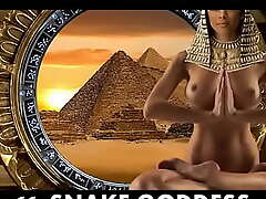 SNAKE GODDESS - Grey Egypt Sex technique which makes the woman feel of a piece with a QUEEN of a piece with Intense Orgasms (Kamasutra Training in Hindi). A 5000 year old Sex technique made simply for Brass hats added to Queen
