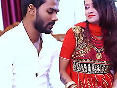My Adorable Desi Sexy Newly Wife Doesn't want me to go Office disgust worthwhile be proper of whole Show one's age ( Hindi Audio )