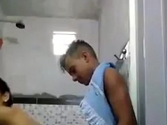 desi house-servant fucking in bathroom