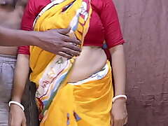 Hot mature milf amateur married pregnant aunty standing creampie fucking with husband friends respecting her house desi horny indian aunty respecting sexy saree half-shirt and petticoat big boobs beautyfull bengali boudi fucking and sucking cock and balls