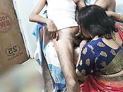 Beautiful indian bhabhi fucked on office chair by neighbour