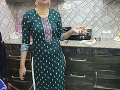 Indian Punjabi Ma Put New Desi Chudai On the move Galiyan Punjabi On the move HD Desi Sardarni Stepmum Wound Mari In Kitchen