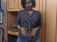 Big ass mumbai college girl spanking mortal physically fucking her tight desi pussy